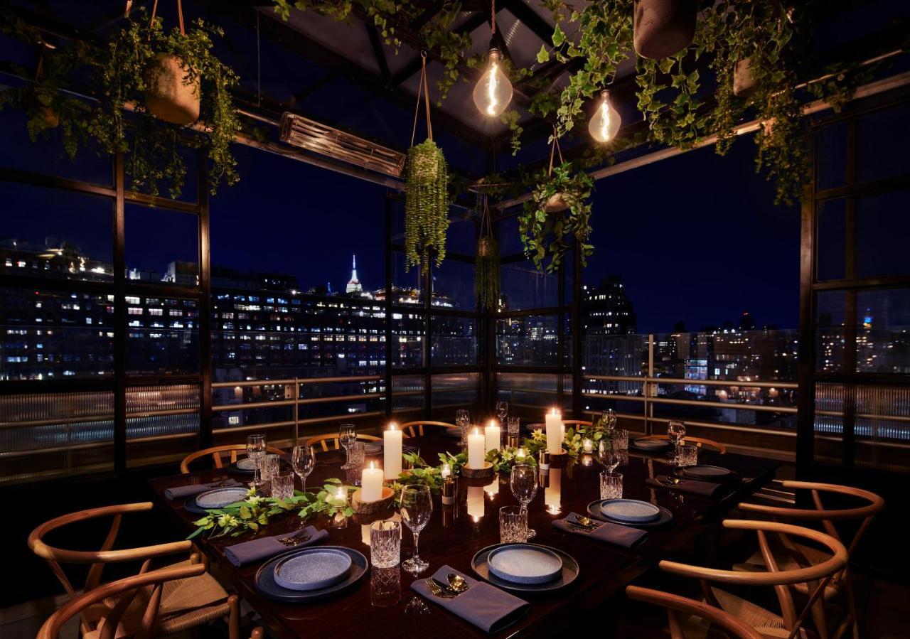 Gansevoort Meatpacking Hotel Ню Йорк Екстериор снимка The Terrace at The Ivy, Victoria