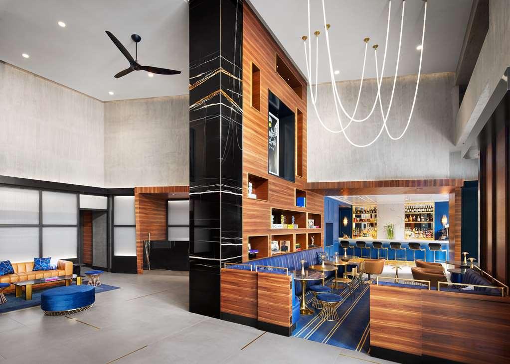 Gansevoort Meatpacking Hotel Ню Йорк Интериор снимка The lobby of the West Hollywood hotel