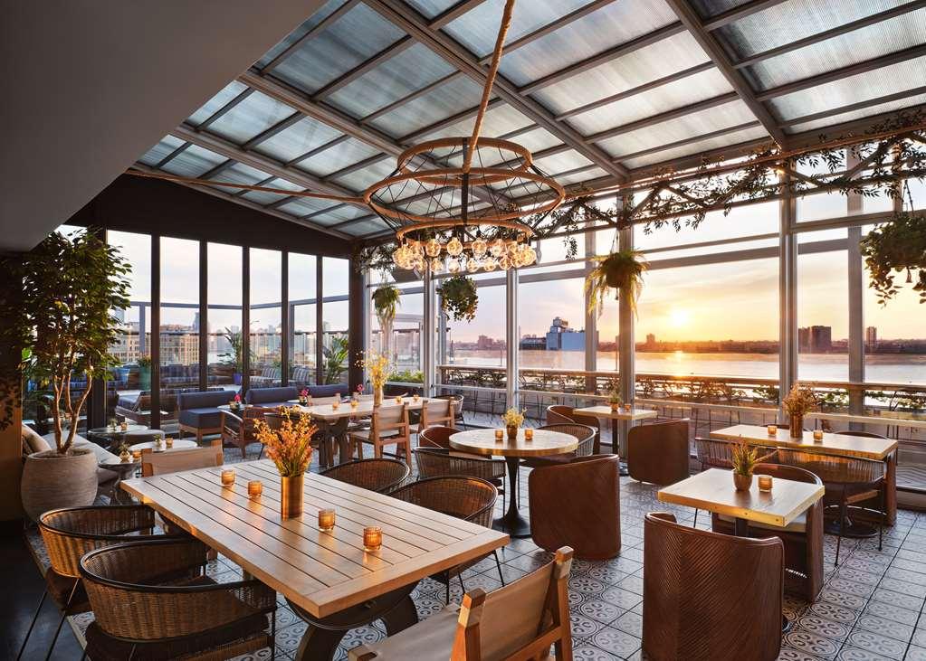 Gansevoort Meatpacking Hotel Ню Йорк Ресторант снимка The rooftop bar